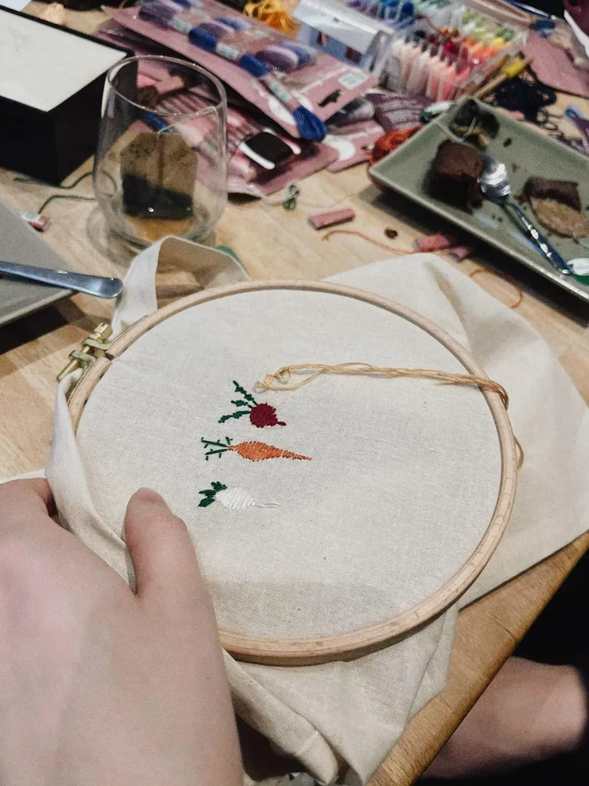Broderie sur tote bag